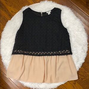 Lined Lace Flowy Tunic